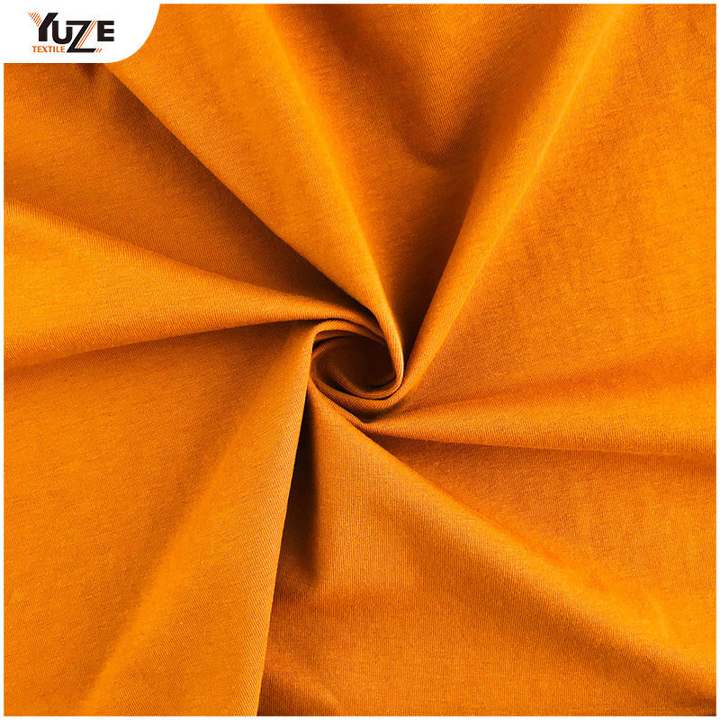 YZK-080029 40S CTN Span-trøye med enzymvask Kul berøring