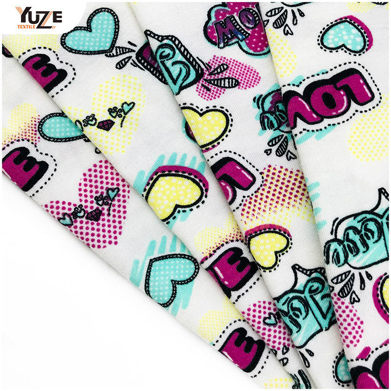 YZS18-273 Poly Spun Jersey Print