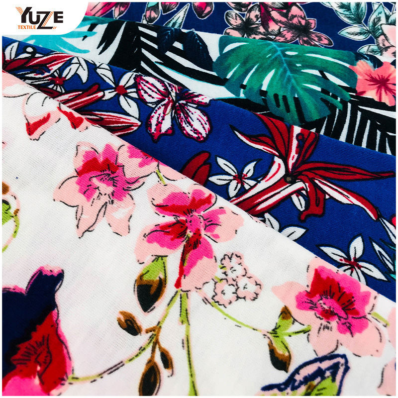 YZS18-539 Poly Spun Jersey Spandex Print