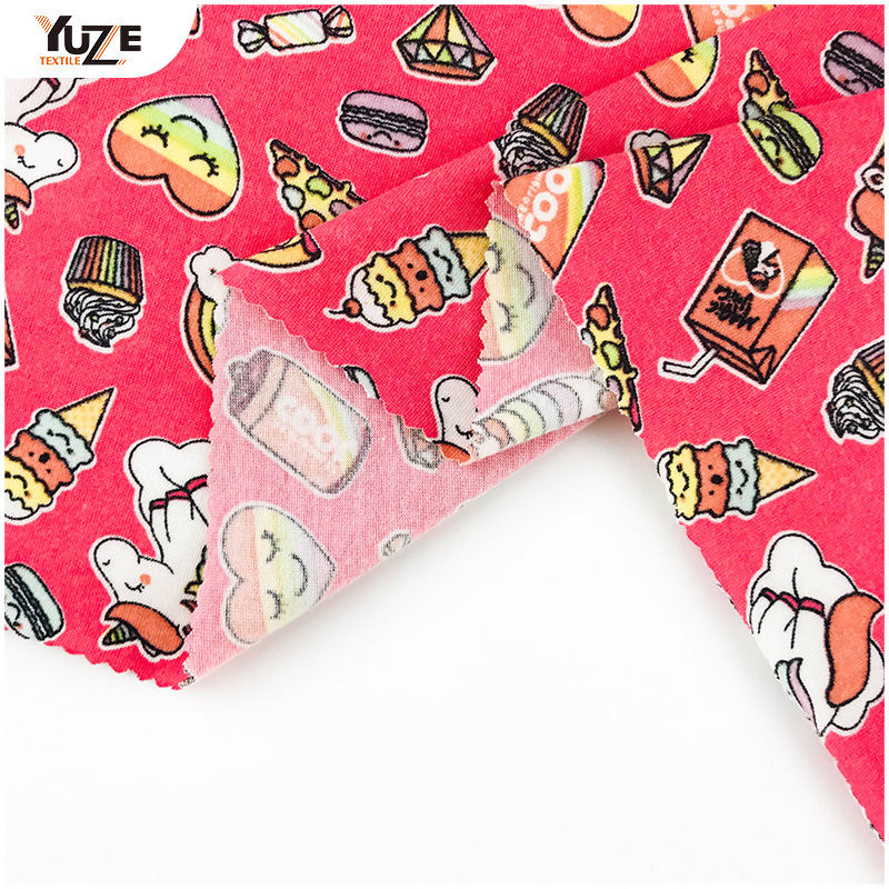 YZS20-726-8 Poly Spun Spandex Print