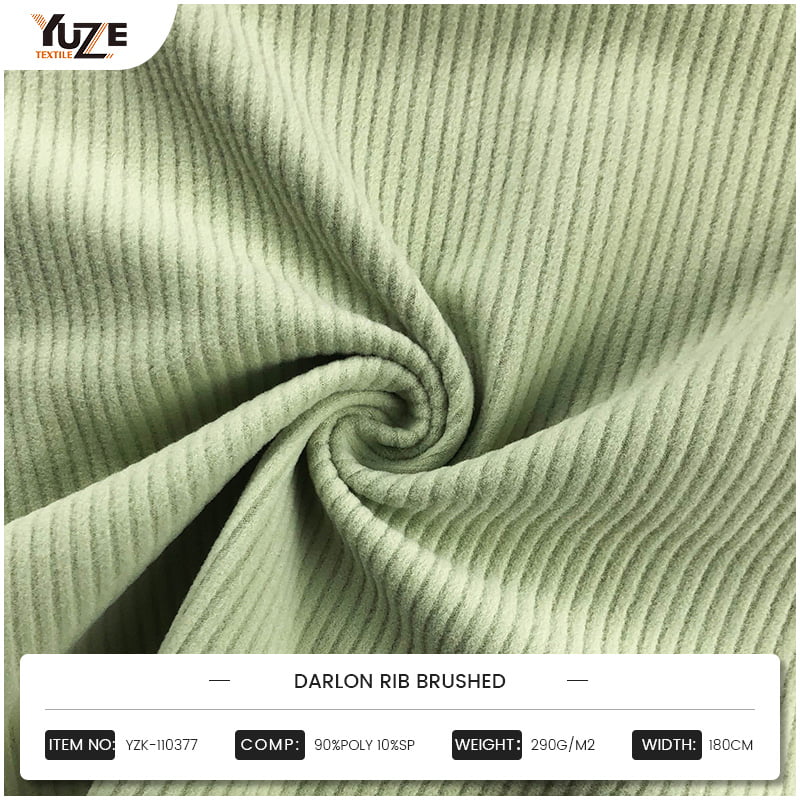 YZK-110377 Darlon Rib børstet