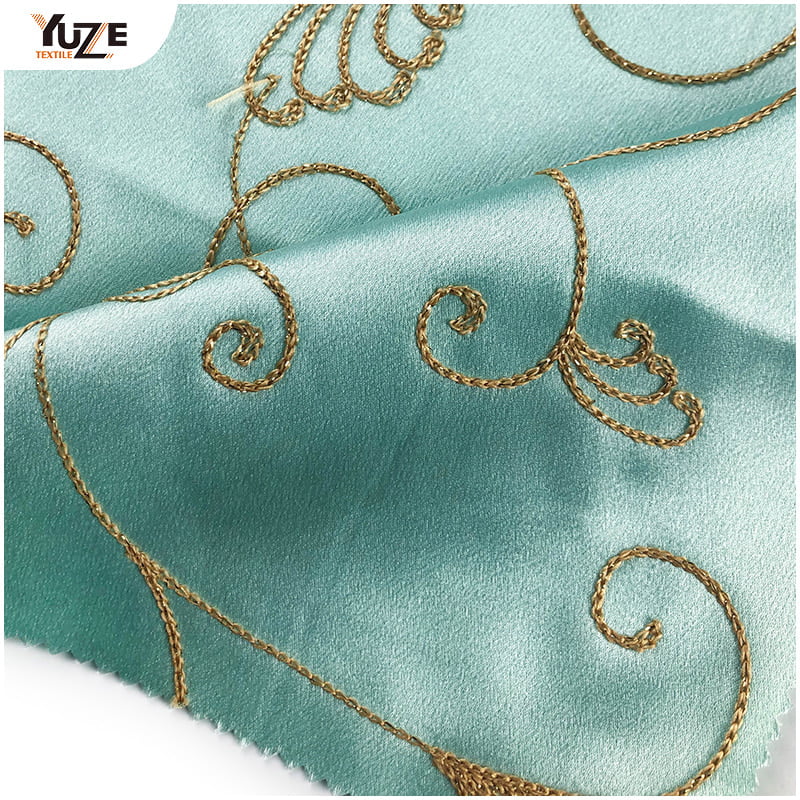 YZW-030141-3 American Satin PD Embroidery