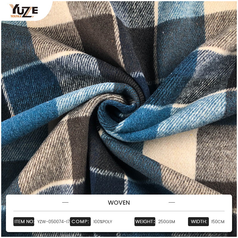 Vevd stoffguide: polyester, rayon, crepe bomull og flanell